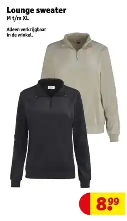 Kruidvat Lounge sweater aanbieding