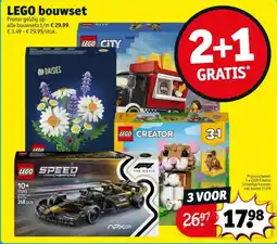 Kruidvat LEGO bouwset aanbieding