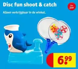 Kruidvat Disc fun shoot & catch aanbieding
