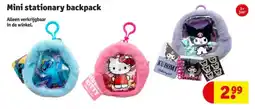 Kruidvat Mini stationary backpack aanbieding