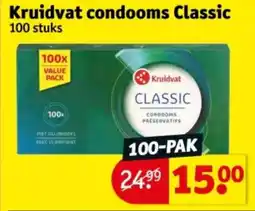 Kruidvat Kruidvat condooms Classic aanbieding