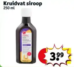 Kruidvat Kruidvat siroop aanbieding