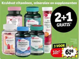 Kruidvat Kruidvat vitaminen mineralen en supplementen aanbieding