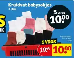 Kruidvat Kruidvat babysokjes aanbieding