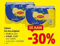 Lidl Ice tea original aanbieding