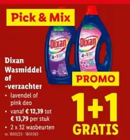Lidl Wasmiddel of -verzachter aanbieding