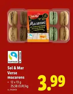 Lidl Verse macarons aanbieding