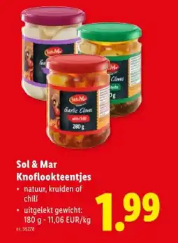 Lidl Knoflookteentjes aanbieding