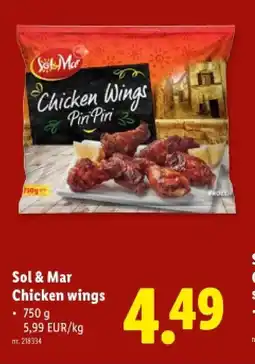 Lidl Chicken wings aanbieding