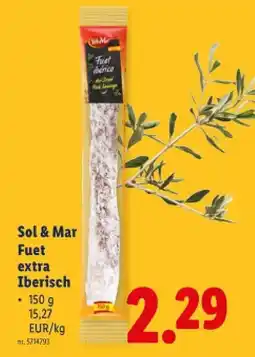 Lidl Fuet extra Iberisch aanbieding