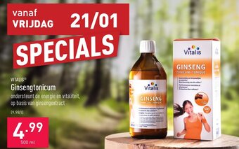 ALDI Vitalis Ginsengtonicum aanbieding