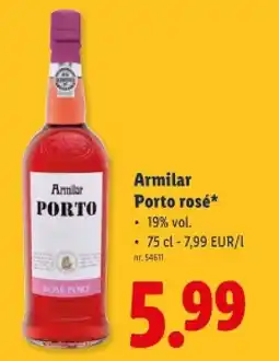 Lidl Porto rosé aanbieding