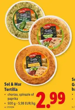 Lidl Tortilla aanbieding