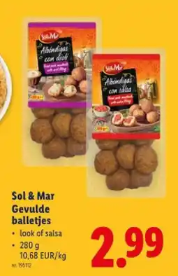Lidl Gevulde balletjes aanbieding