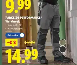 Lidl Werkbroek aanbieding