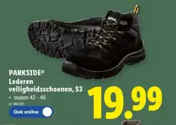 Lidl Lederen veiligheidsschoenen, S3 aanbieding