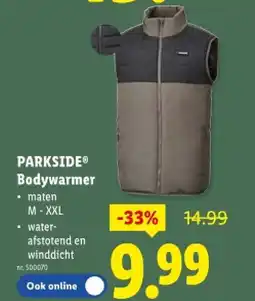 Lidl Bodywarmer aanbieding