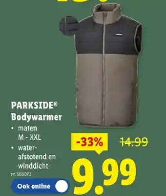 Lidl Bodywarmer aanbieding