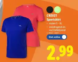 Lidl Sportshirt aanbieding