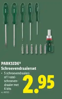 Lidl Schroevendraaierset aanbieding