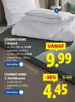 Lidl Dekbed aanbieding