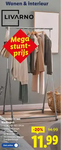 Lidl Kledingrek aanbieding