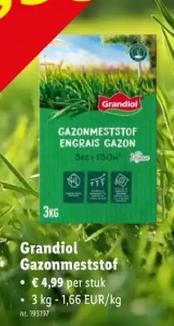 Lidl Gazonmeststof aanbieding