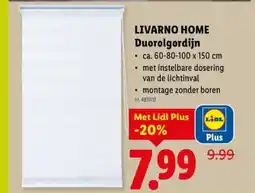 Lidl Duorolgordijn aanbieding