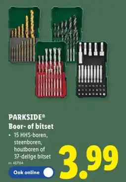Lidl Boor- of bitset aanbieding