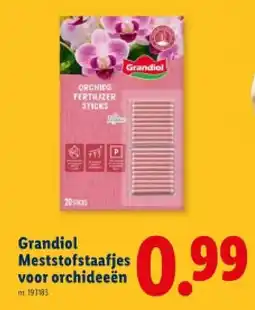 Lidl Meststofstaafjes voor orchideeën aanbieding