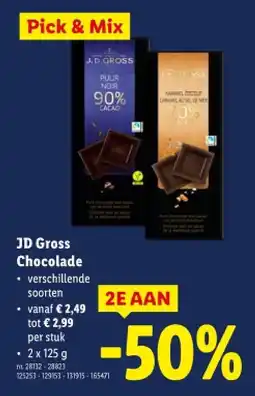 Lidl Chocolade aanbieding