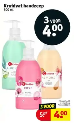 Kruidvat Kruidvat handzeep aanbieding