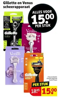 Kruidvat Gillette en venus scheerapparaat aanbieding