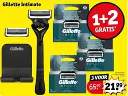Kruidvat Gillette Intimate aanbieding