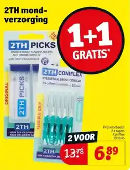 Kruidvat 2TH mond verzorging aanbieding