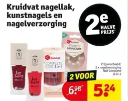 Kruidvat Kruidvat nagellak kunstnagels en nagelverzorging aanbieding