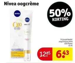 Kruidvat NIVEA oogcrème aanbieding