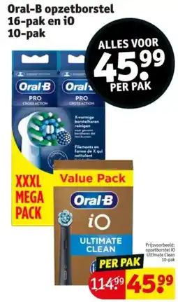 Kruidvat Oral-B opzetborstel aanbieding