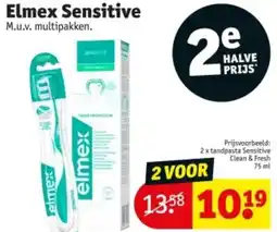Kruidvat Elmex Sensitive aanbieding