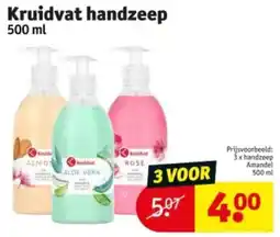 Kruidvat Kruidvat handzeep aanbieding