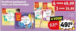 Kruidvat Kruidvat jumbopack luiers en luierbroekjes aanbieding