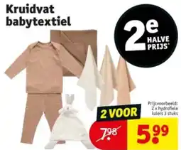 Kruidvat Kruidvat babytextiel aanbieding