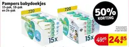 Kruidvat Pampers babydoekjes aanbieding