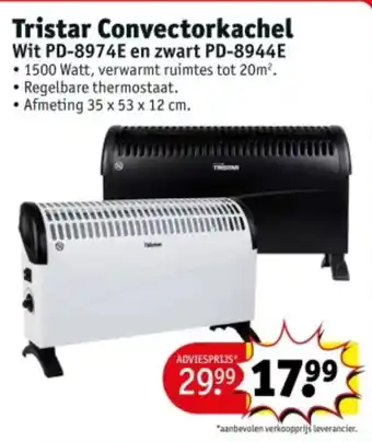 Kruidvat Tristar Convectorkachel aanbieding