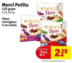 Kruidvat Merci Petits aanbieding