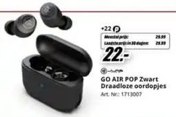 MediaMarkt Go Air Pop Draadloze Oordopjes aanbieding