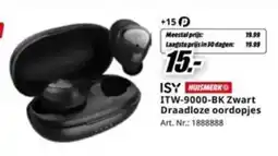 MediaMarkt ISY Draadloze oordopjes aanbieding