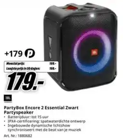 MediaMarkt JBL Partyspeaker aanbieding