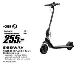 MediaMarkt Segway Elektrische step aanbieding