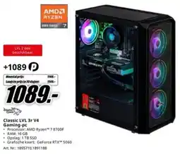 MediaMarkt Classic LVL 3r V4 Gaming-pc aanbieding